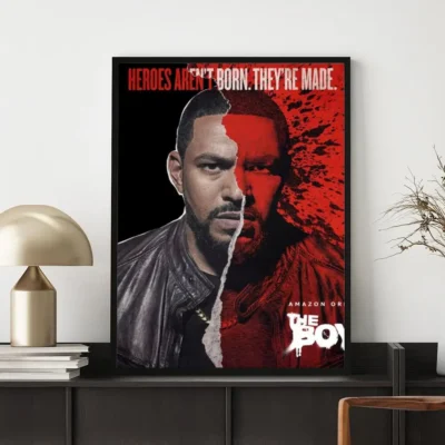 The Boys Black Noir Wall Art
