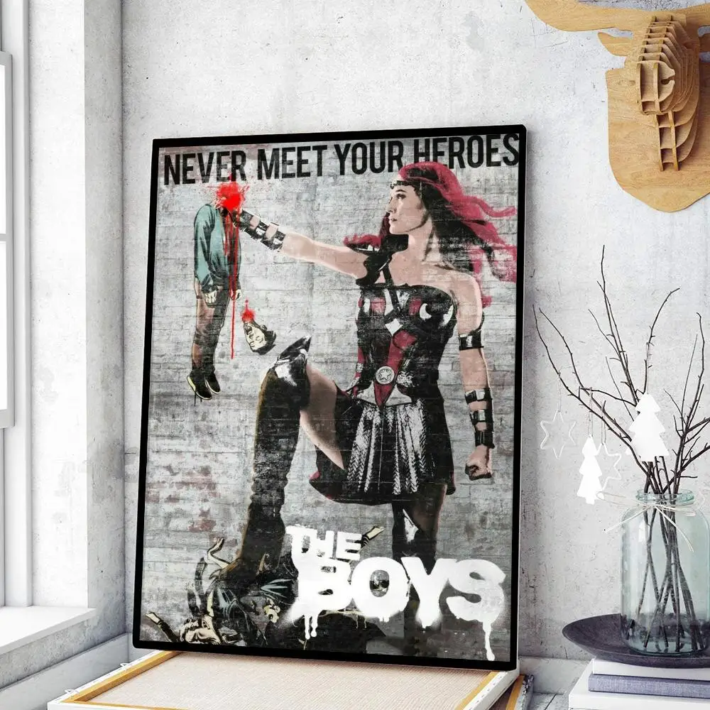 The Boys Queen Maeve Killing It Wall Art