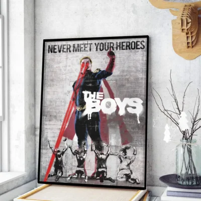 The Boys Homelander Power Wall Art