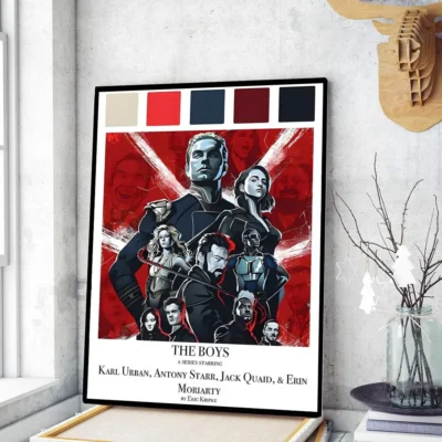 The Boys Final Fight Wall Art