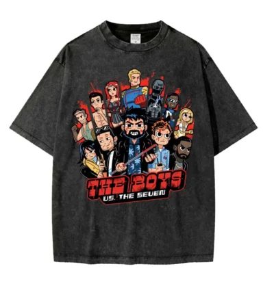 The Boys Revenger Team Mineral Wash T-shirts