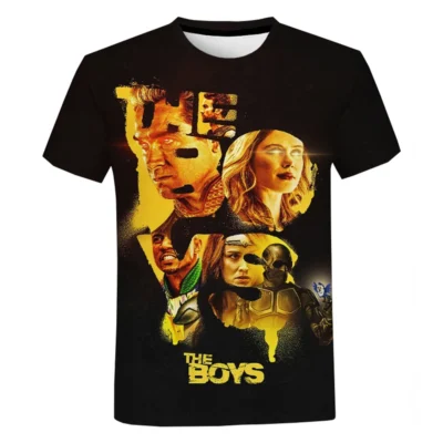 The Boys Homelander and Starlight 3D T-shirt