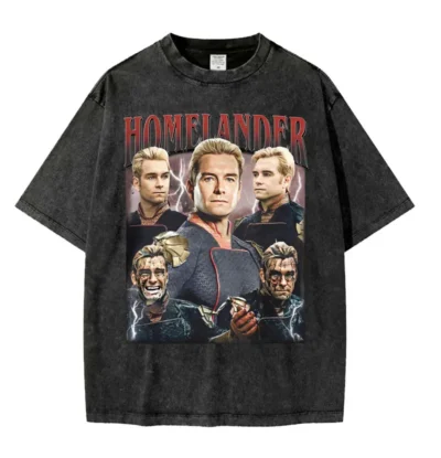 The Boys Homelander Mineral Wash T-shirts