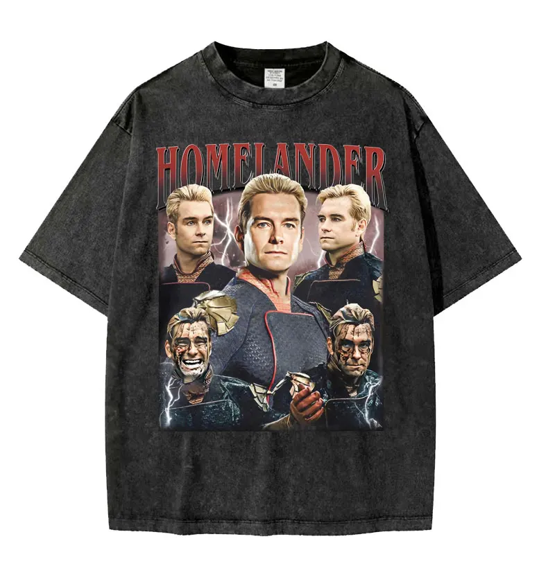 The Boys Homelander Mineral Wash T-shirts