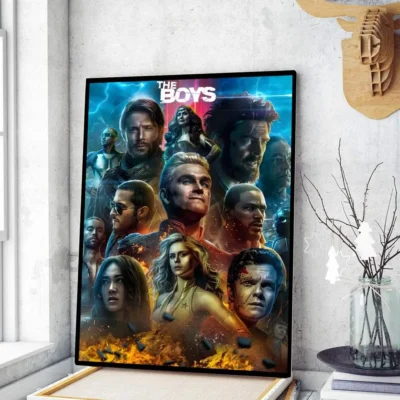 The Boys High Quality Printing Wall Art