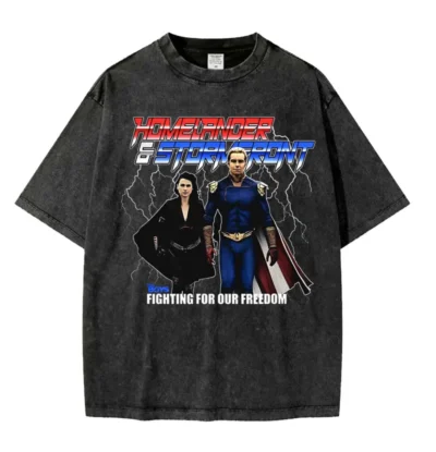 The Boys Retro Style Mineral Wash T-shirts