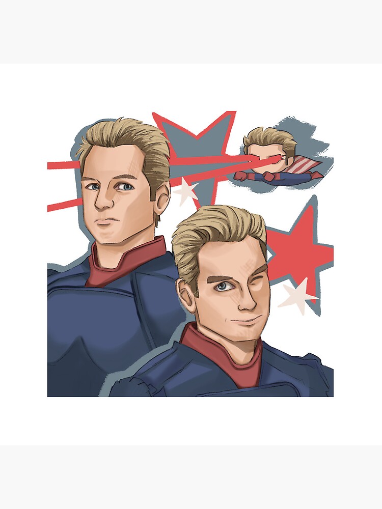 Homelander Hero The Boys Throw Pillow - Image 2