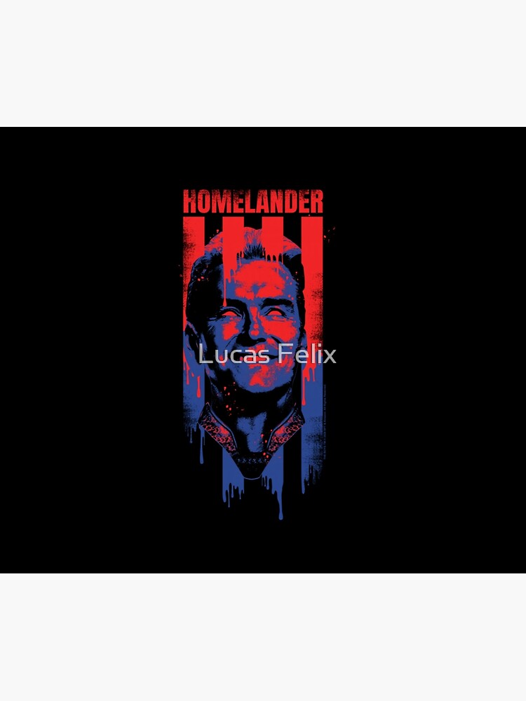 Homelander Flag Graffiti Superhero Tapestry - Image 2