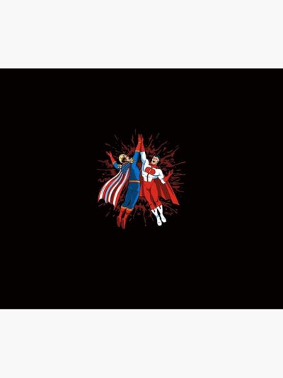 Alternative view of Omni Man And Homelander Classic Tapestry