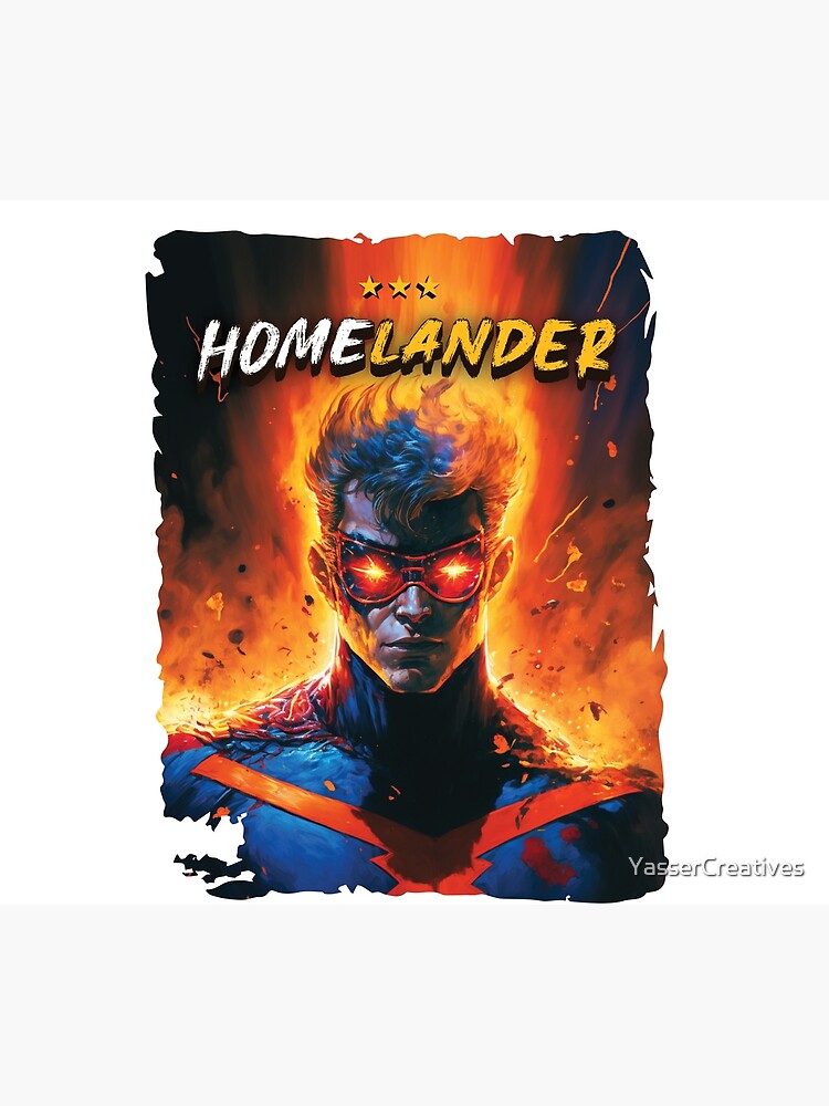 The Boys Homelander Design Art Futuristic Tapestry - Image 2