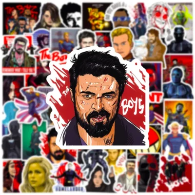 50PCS TV Show The Boys Stickers