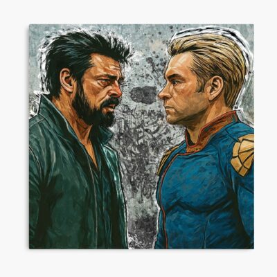 The Boys Butcher And Homelander Poster