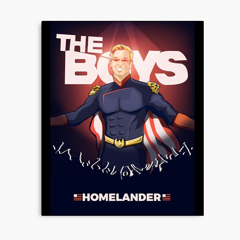 The Boys Homelander Light Poster