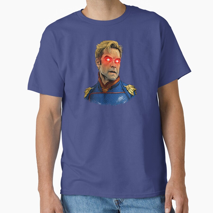 Homelander From The Boys Laser Eyes T-shirt - Image 4