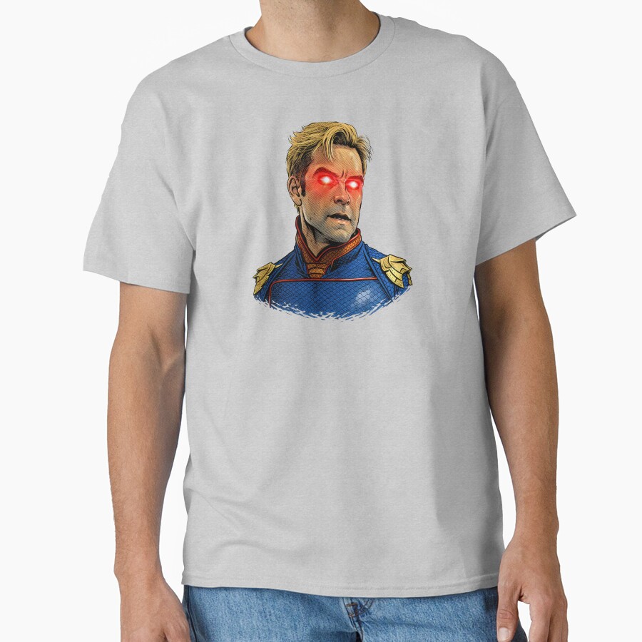 Homelander From The Boys Laser Eyes T-shirt - Image 3