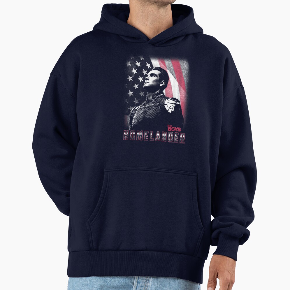 American Flag Background Hoodie - Image 5