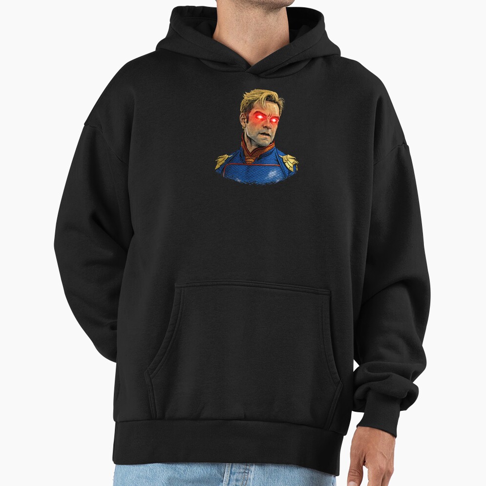Homelander From The Boys Laser Eyes Hoodie - Image 2