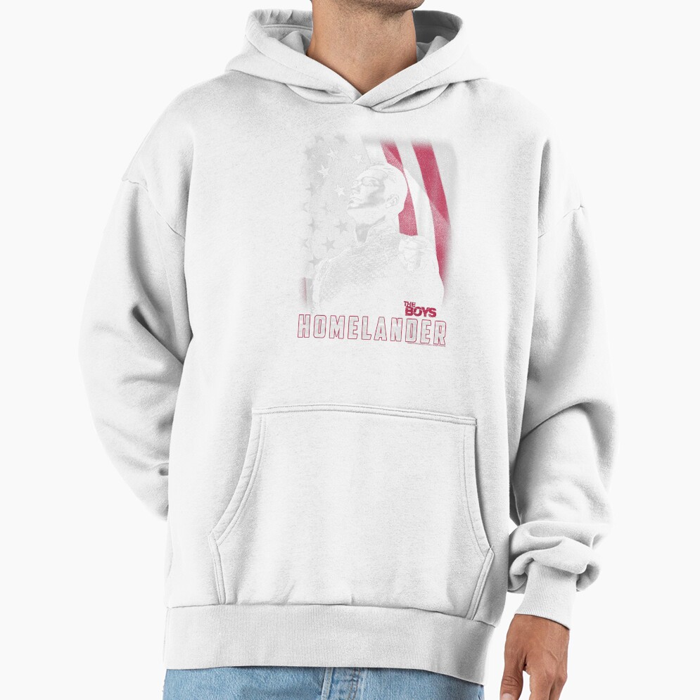 American Flag Background Hoodie - Image 2