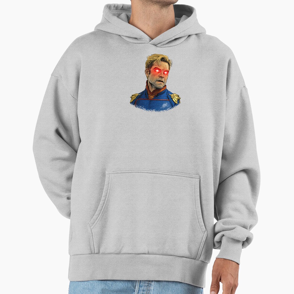Homelander From The Boys Laser Eyes Hoodie - Image 4
