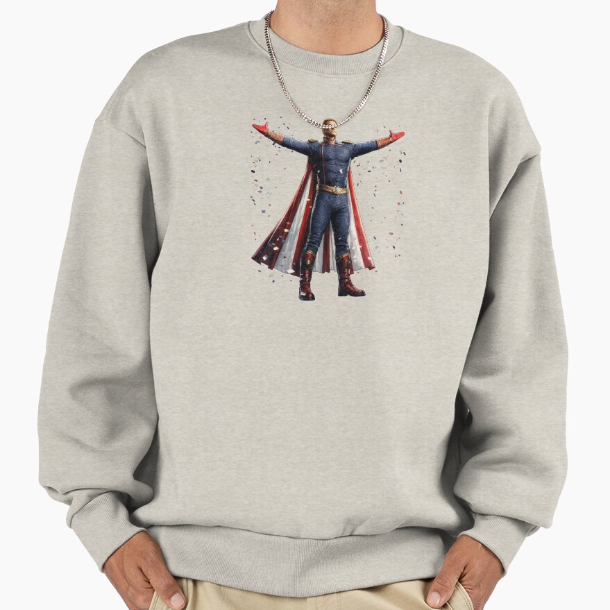 Homelander From The Boys Sweatshirt - Image 3
