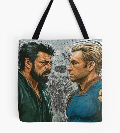 The Boys Butcher And Homelander Tote Bag