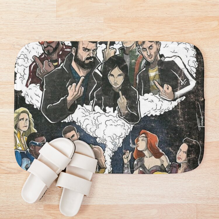 Film Poster Bad Heroes The Boys Bath Mat - Image 3