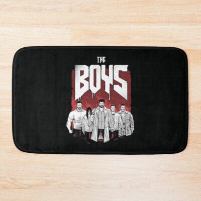 The Boys Retro Style Bath Mat
