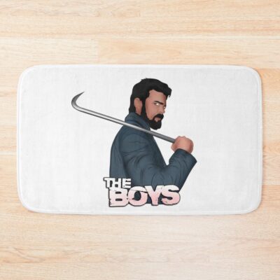 The Boys Butcher Digital Art Bath Mat