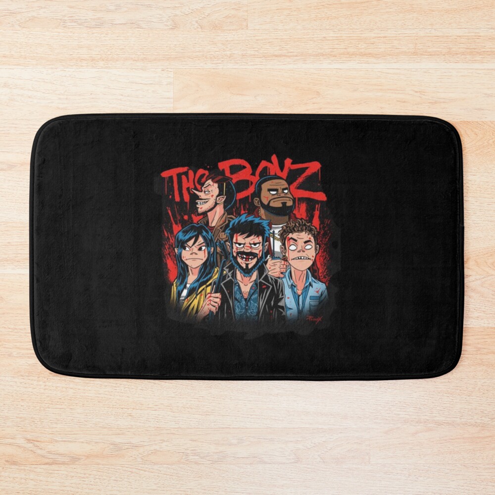 The Boys The Protector And Butcher Bath Mat