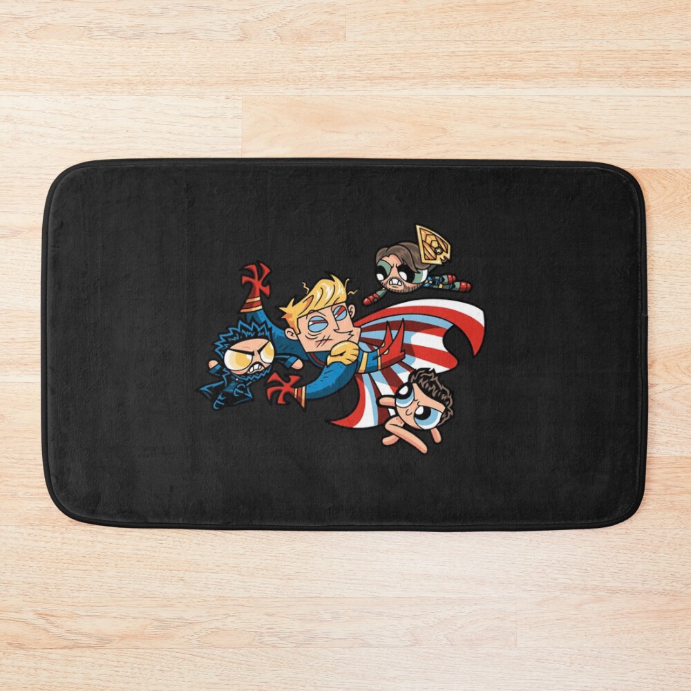 The Boys Scorchedpuff Boys Bath Mat