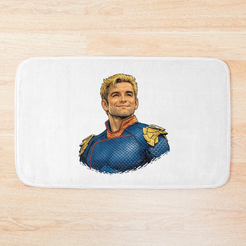 Homelander From The Boys Bath Mat