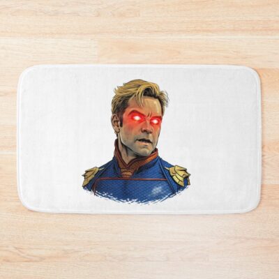 Homelander From The Boys Laser Eyes Bath Mat