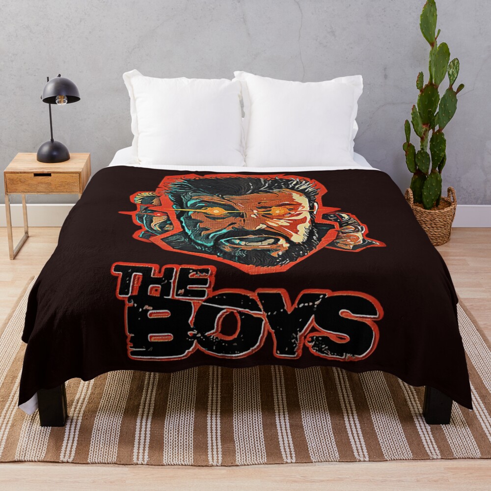 The Boys Retro Vintage Throw Blanket