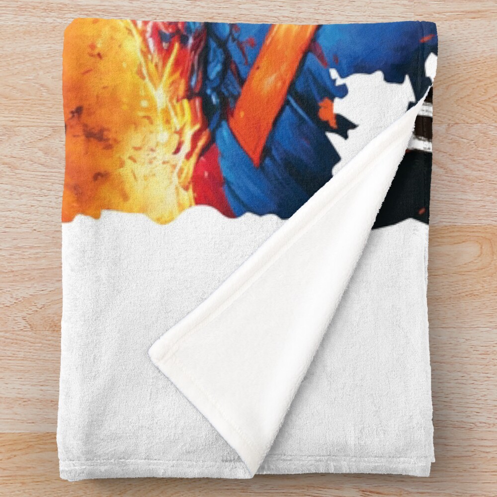 The Boys Homelander Design Art Throw Blanket - Image 2