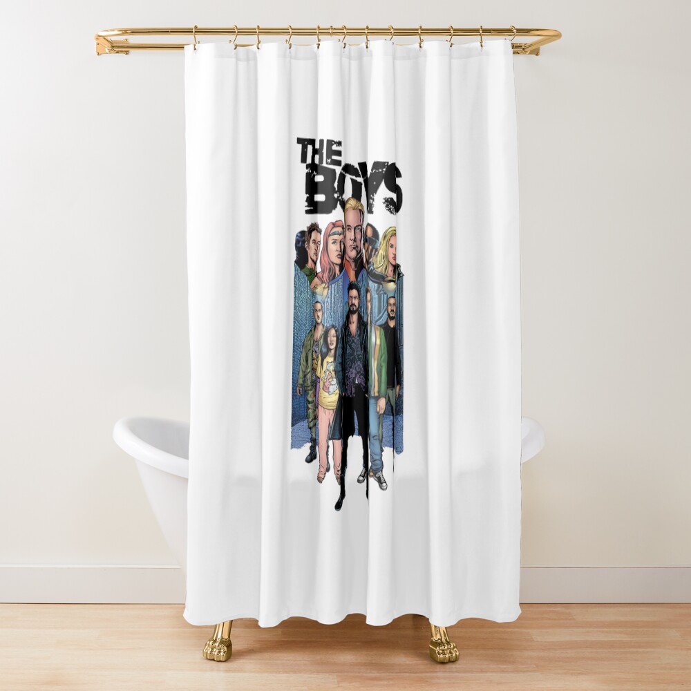 The Boys Cool Team Shower Curtain