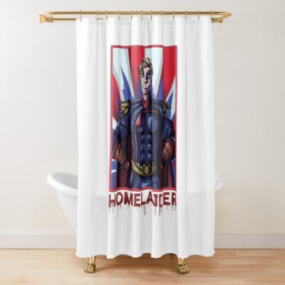 Homelander The Boys Hot Shower Curtain