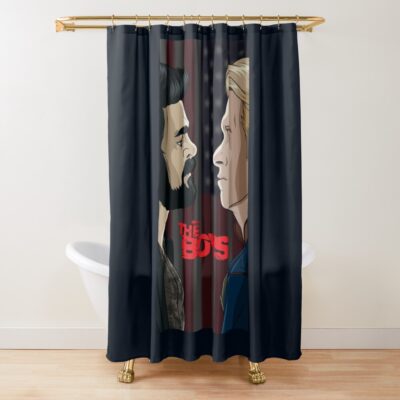 Supes The Boys Homelander Shower Curtain