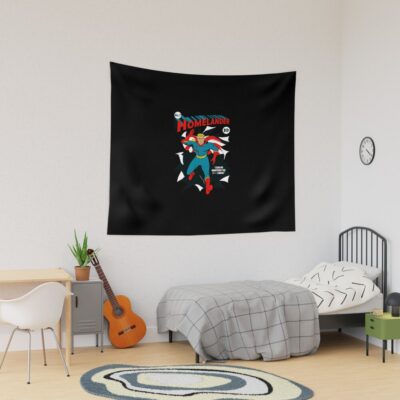 Homelander Save The World Tapestry