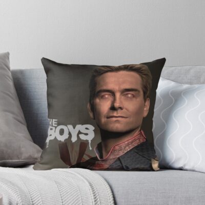 The Boys Homlander Throw Pillow