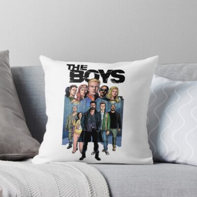 The Boys Cool Team Throw Pillow