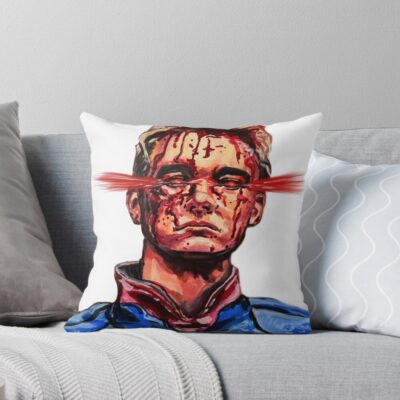 Bloody Homelander The Boys Throw Pillow