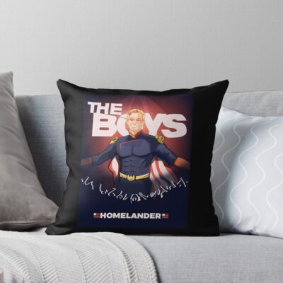 The Boys Homelander Light Throw Pillow